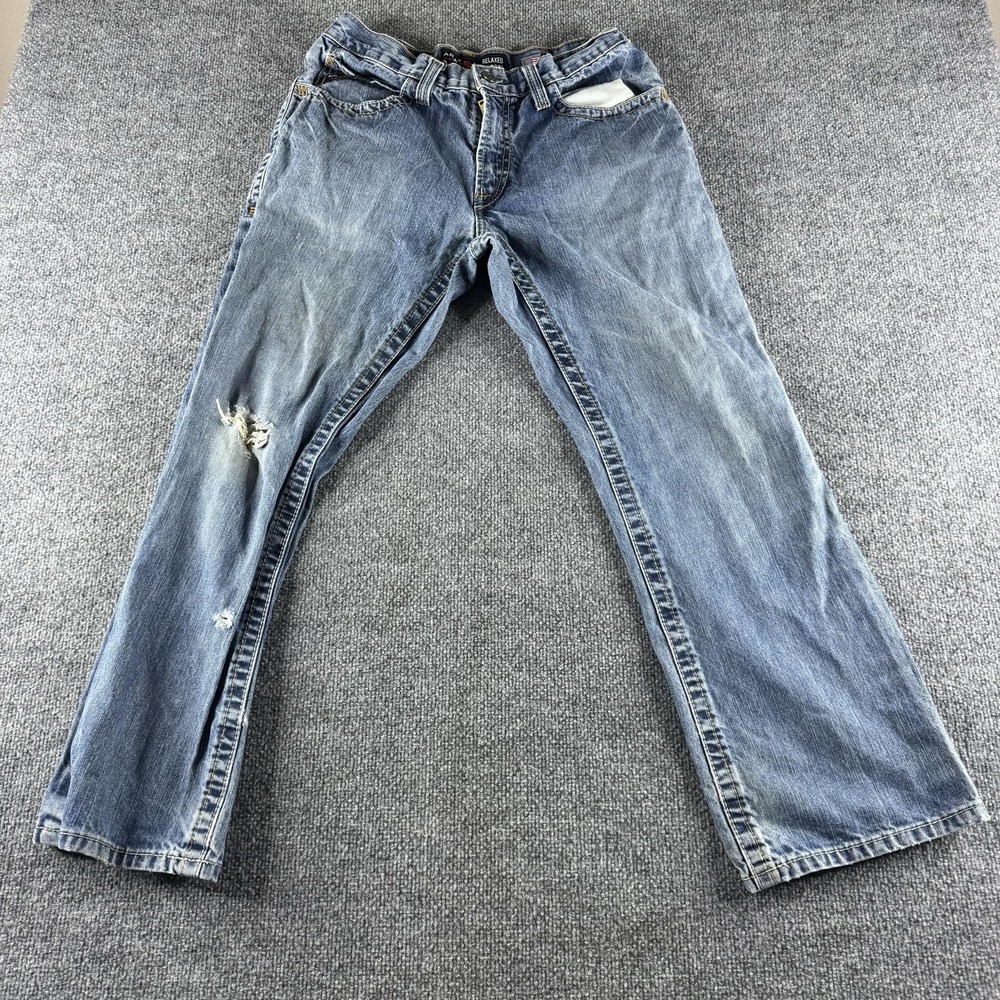 Ariat Jeans Men 32x30 Blue FR M4 Relaxed Bootcut Flame Resistant Workwear Denim